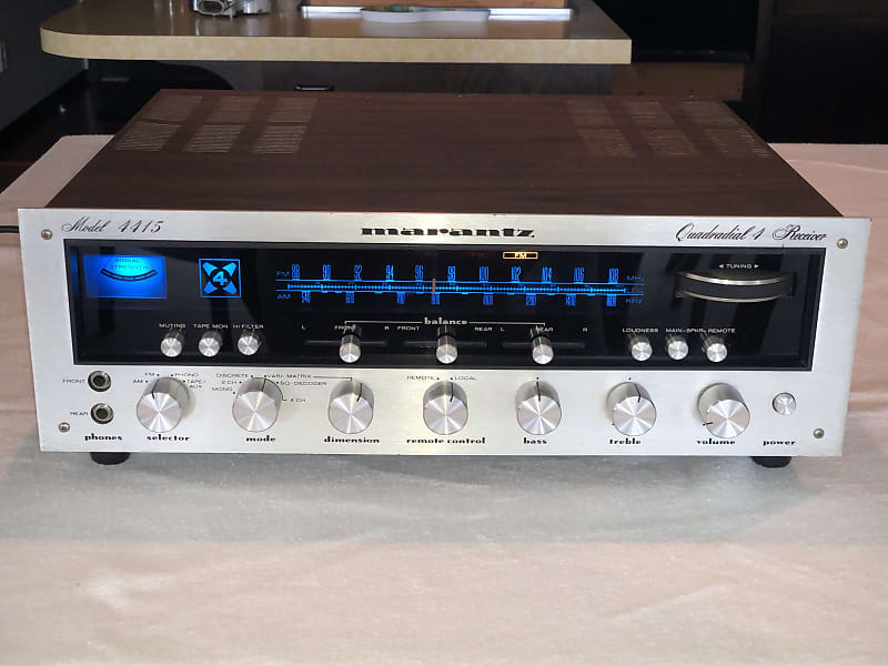 Stunning Rare 1973 Marantz 4415 Quadradial Receiver Reverb