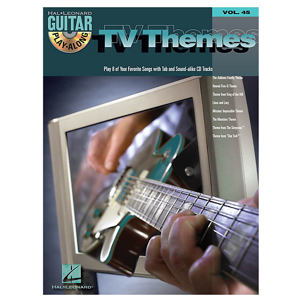 Hal Leonard TV Themes: Guitar Play-Along Volume 45 image 1