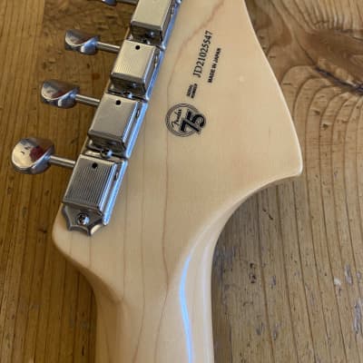 LEFTY! Fender Jazzmaster MIJ Left Handed 2021 Alder Sunburst w/ Fender Lefty HSC image 18