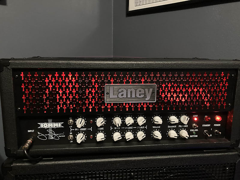 Laney Tony Iommi ti100 2000’s Black Reverb