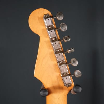 Fender Japanese Stratocaster 1992-1993 Green Foto Flame image 23