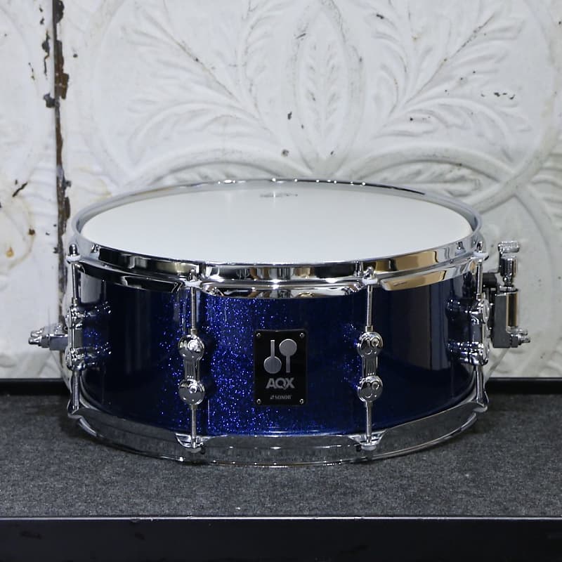 Sonor AQX Snare Drum 13X6in - Blue Ocean Sparkle image 1