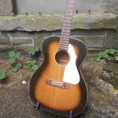 Silvertone H621 X-Braced 1960s - Sunburst Acoustic Guitar Harmony for sale