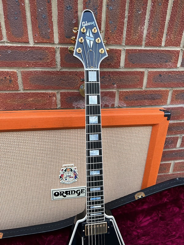【美品】Momose flying v custom ebony Gibson '70s Flying V Mirror Guitar Center-Exclusive Electric