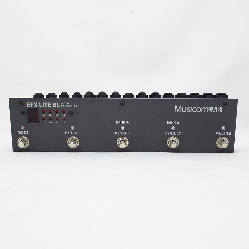 Musicom LAB EFX LITE 8L スイッチャー MUSICOM LAB EFX LITE 8L プログラマブルスイッチャー