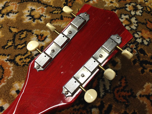Kay Red Devil K-592 1960's (Just Serviced) Factory Bigsby w Kay Red Devil K-592 1960's (Just Serviced) Factory Bigsby w