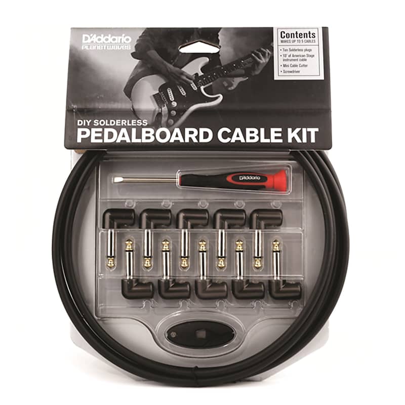 D'Addario Cable Station Pedalboard Cable Kit image 1