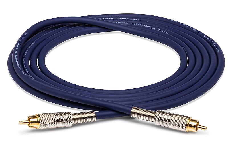 Hosa S/PDIF Coax Cable, RCA to Same, 1 meter  ( 3.3 Feet ) image 1
