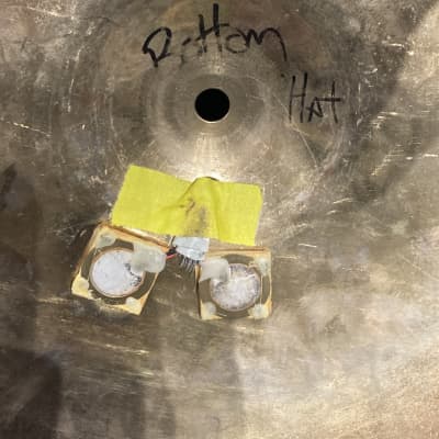 Rick Allen's Def Leppard, Autographed Zildjian-Hart 13" Dyno-Beat Hi Hat Trigger Cymbal PLUS Tour Artifacts. (#4004) ! image 14