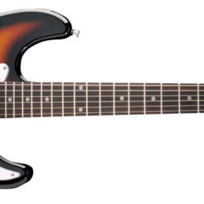 Jay Turser JT-300-TSB 300 Series Double Cutaway Solid Body Maple Neck 6-String Electric Guitar image 2