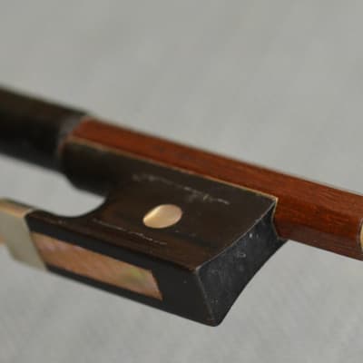 Bausch 3/4 Violin Bow Early 1900's, 49g image 2