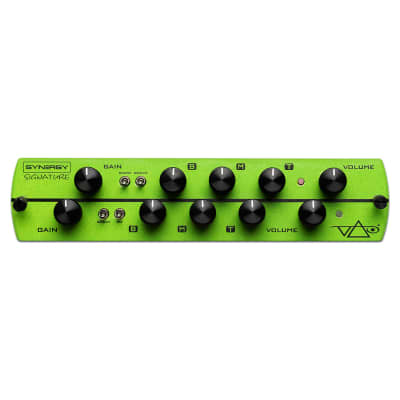 Synergy VAI Steve Vai Signature 2-channel Preamp Module 2019 Green for sale