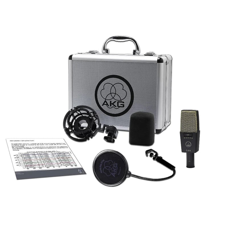 AKG C414 XLS Large Diaphragm Recording Studio Condenser Mic