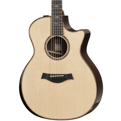 Taylor 900 Series 914ce Model Grand Auditorium Cutaway Acoustic/Electric Guitar, w/ Taylor Deluxe Br image 2