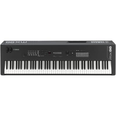 Yamaha MX88 88-Key Graded Hammer Standard Synthesizer Controller Keyboard Black