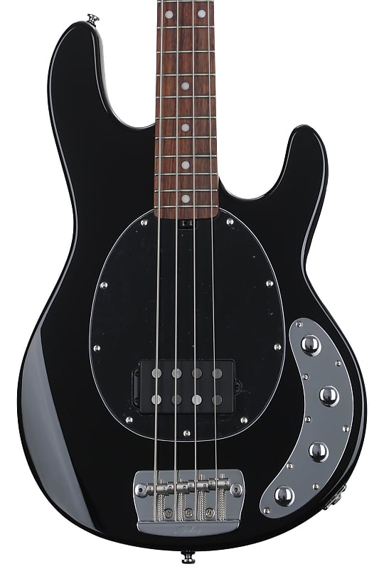 Sterling By Music Man StingRay RAY34 Bass Guitar - Black (RAY34BkSBMMd3)