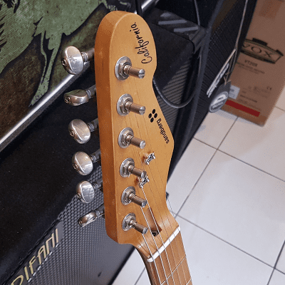 Sandberg California ST-S 2019 Creme Soft Aged Electric guitar image 10