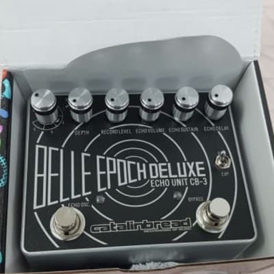Catalinbread Belle Epoch Deluxe Echo Unit CB-3 Black silver Catalinbread Belle Epoch Deluxe Echo Unit CB-3 Black silver