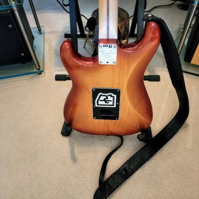 Fender Stratocaster-Ash body Rosewood neck 2017, locking tuners Sienna Burst Flawless & Set Up! image 8