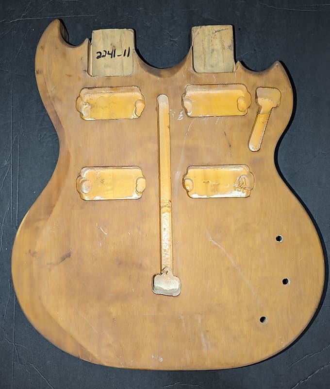 Unknown Double neck SG style - Unfinished image 1