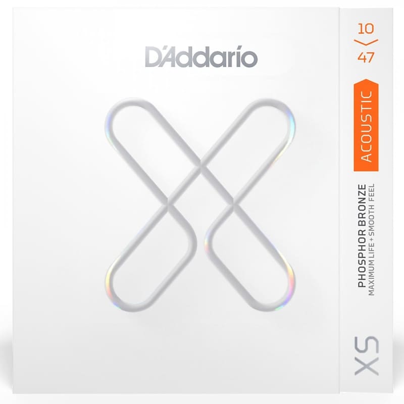 D'Addario #XSAPB1047 - XS Acoustic Phosphor Bronze Strings, 10-47 image 1