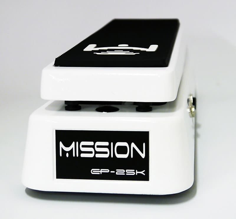 Mission Engineering EP25K Expression Pedal w/25k pot white Reverb
