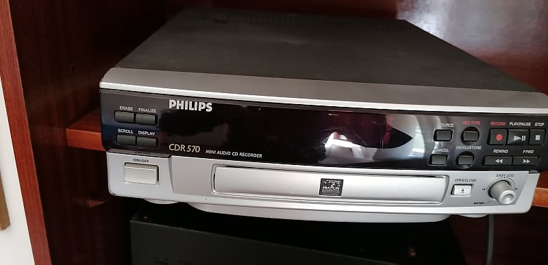 PHILIPS CDR 570 ミニオーディオCDレコーダー CDR 570 - Philips CDR 570 - Audiofanzine