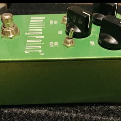 Rockbox Boiling Point Green Electric Guitar Overdrive Effect