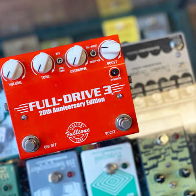 Fulltone Custom Shop FD-3 Full Drive 3 20th Anniversary Edition