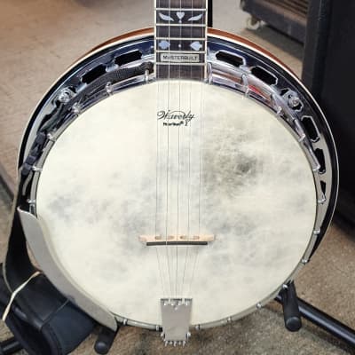 Gibson Epiphone Masterbuilt 5-String Banjo MB-250 - Original Case -Mahogany image 7