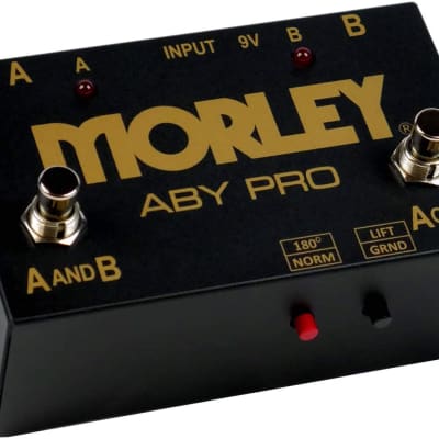 Morley ABY Pro 2-Button ABY Signal Switcher Pedal image 2