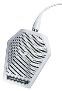 Audio-Technica U851RW UniPoint Series Cardioid Boundary Mic (Built-in Power Module, White) image 1