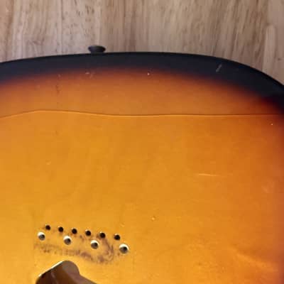 Replacement Body - 1998 Fender Telecaster - Sunburst (Made in Mexico) image 7