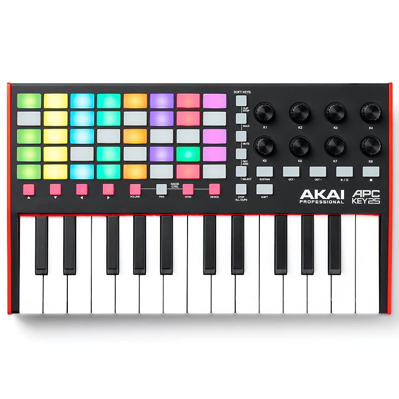 Akai Professional APC Key 25 Mk2 25-Key 40-Pad MIDI Keyboard Controller image 1
