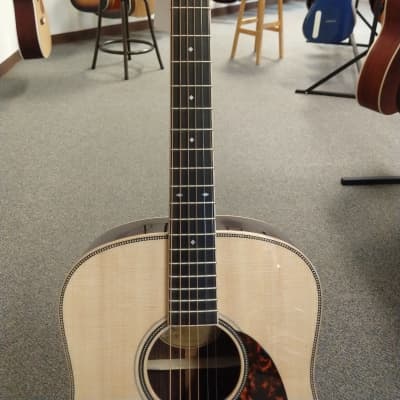 New Larrivee D-60 Rosewood Traditional Series Dreadnought Acoustic Guitar Natural with Hardshell Case image 3