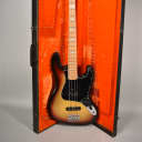 1975 Fender Jazz Bass Sunburst Finish Vintage Electric Guitar w/OHSC