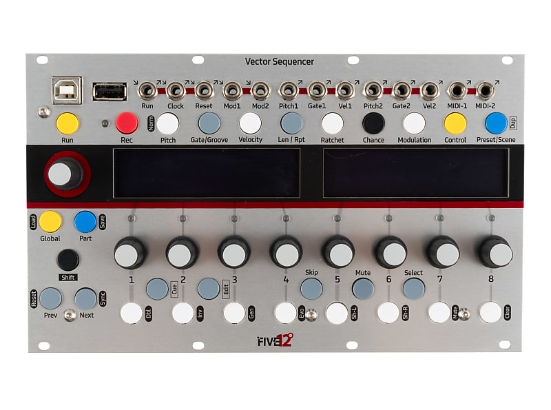 Five12 Vector Sequencer (Silver)