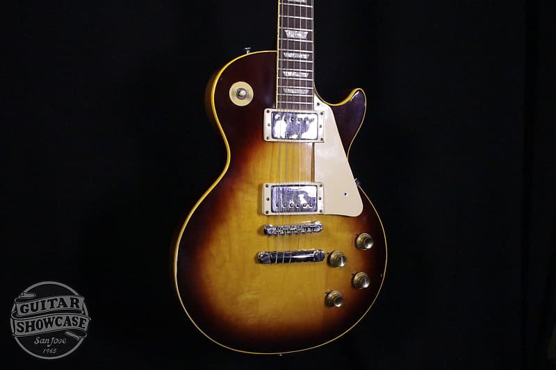 Gibson Les Paul Deluxe 1974-75 Tobacco Sunburst w/Non Factory Humbuckers image 1