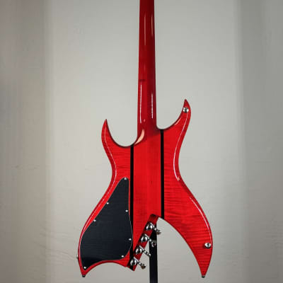 B.C. Rich Custom Shop Bich 10 Supreme 2025 - Transparent Red image 2