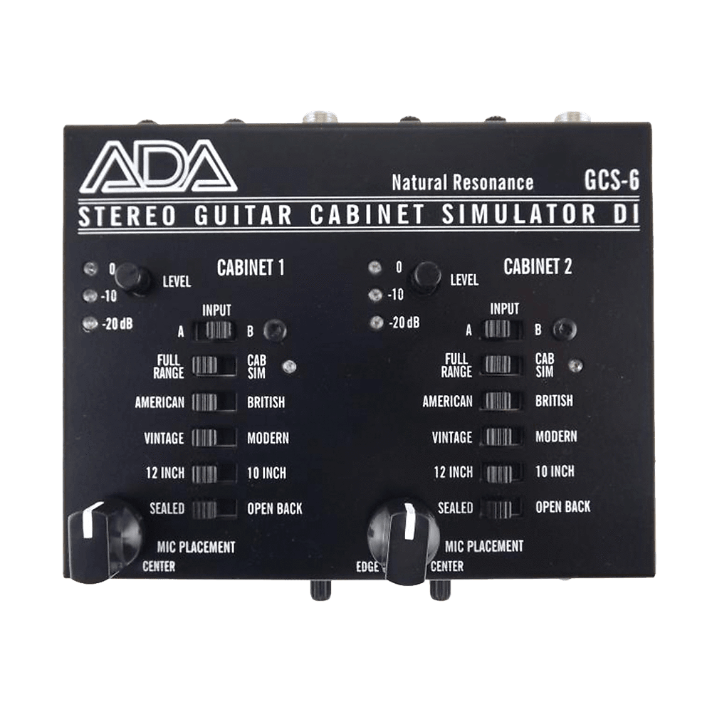 A/DA GCS-6 Stereo Guitar Cabinet Simulator and DI | Reverb