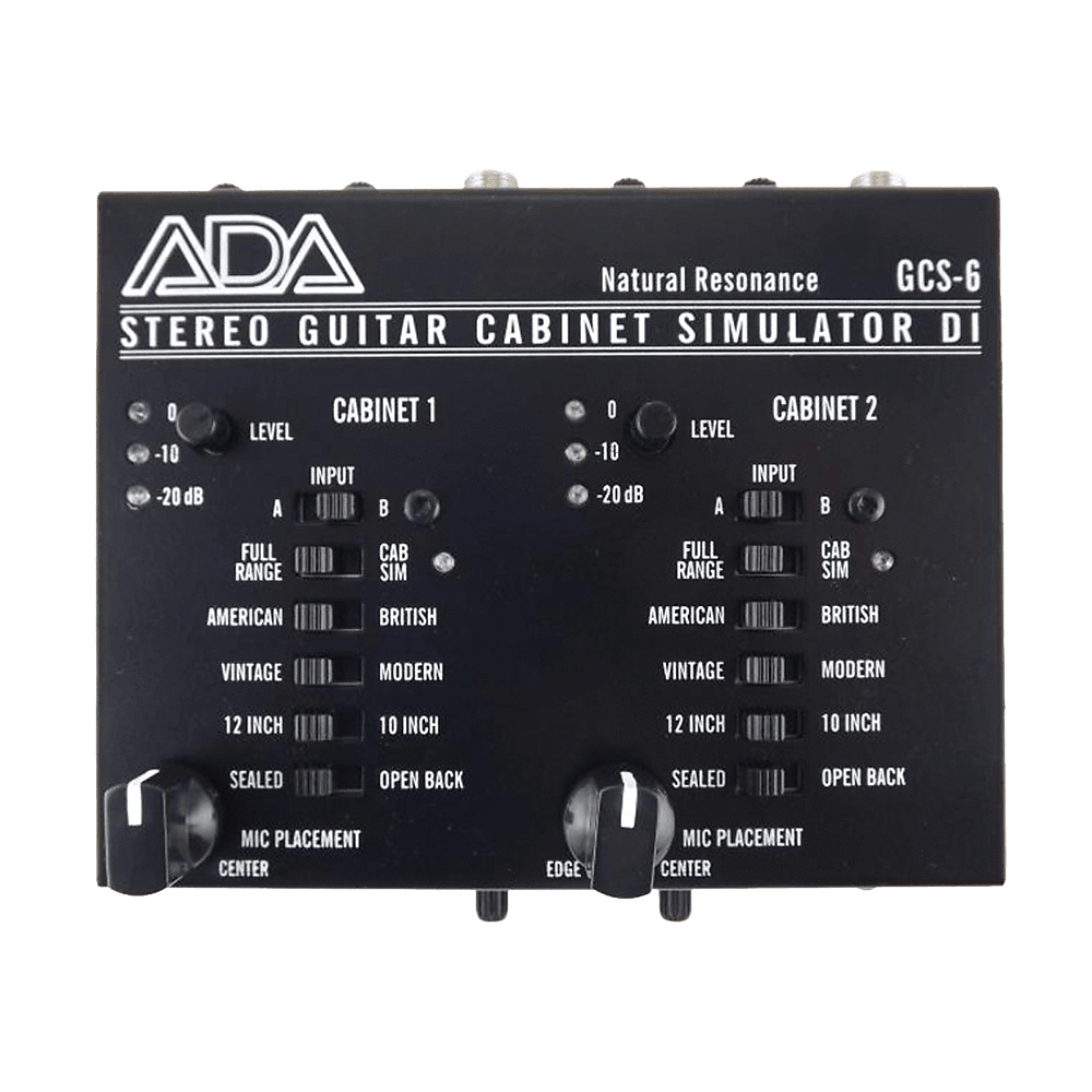 A/DA GCS-6 Stereo Guitar Cabinet Simulator and DI