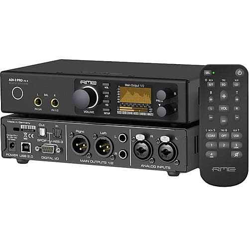 RME ADI2 PRO FSR BE 2-Channel 768 kHz High-End AD/DA Converter w/ Remote image 1