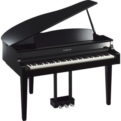 Pre-Owned Yamaha Clavinova CLP-565GP Digital Grand Piano - Polished Ebony image 2