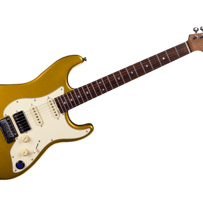 Mooer GTRS S800 Intelligent Electric Guitar Gold | Reverb