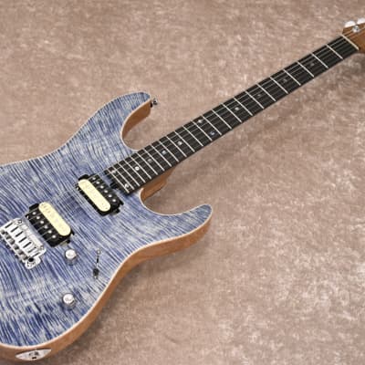T's Guitars DST-DX 24 RFMN -Trans Blue Denim- 2021 [Made in