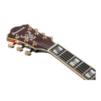 Ibanez AS113BS AS Series Artstar 6-String Hollow Body Electric Guitar (Brown Sunburst) image 5