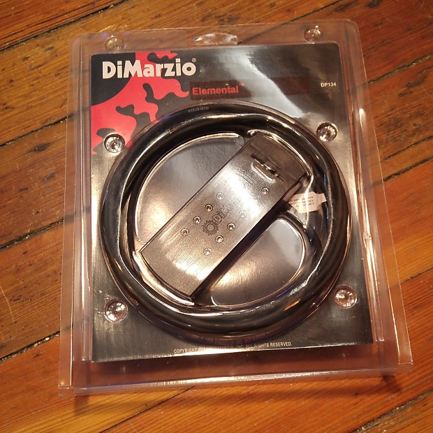 DiMarzio DP134BK Elemental Magnetic Soundhole Pickup image 1