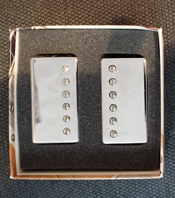 Gibson USA 498T And 490R Gibson Pickup Set 2000's Chrome Covers