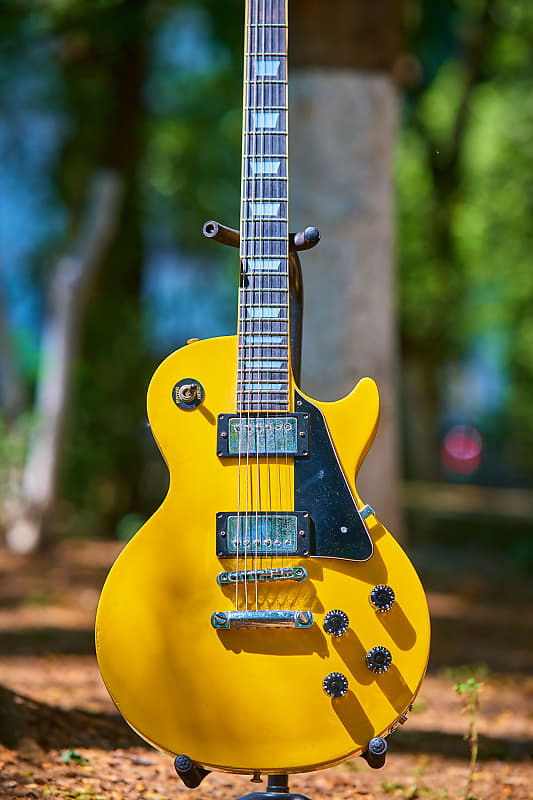 Greco EG500 1977 TV Yellow Nitro Finish Reverb