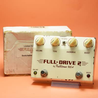 ギター Fulltone Full-Drive2 Vintage Cream Fulltone Custom Shop FULLDRIVE 2 Vintage Cream 03 (no250525